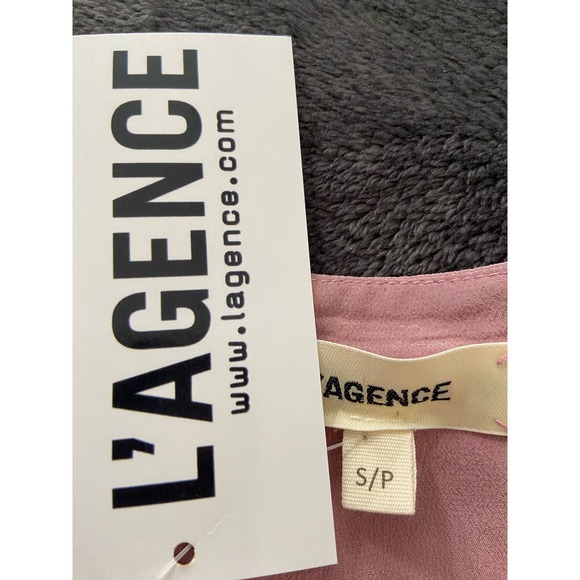 L'AGENCE Silk Charmeuse Camisole Tank - Blush - Size XS MSRP $180 WTS26 - Picture 11 of 14